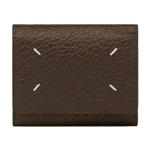 Maison Margiela Grain Calfskin Wallet Men's Brown