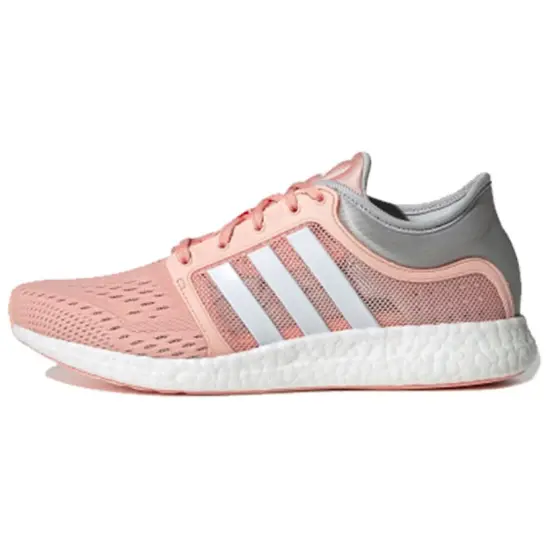 Adidas Rocket Boost Running Shoes Women's Low-top Pink/white/light Gray