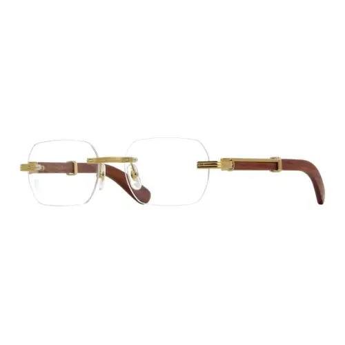 Cartier Eyewear Rimless Rectangle frame Glasses