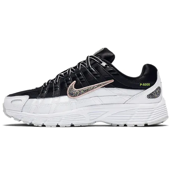 Nike P-6000 SE Black Multi-Color White Women's