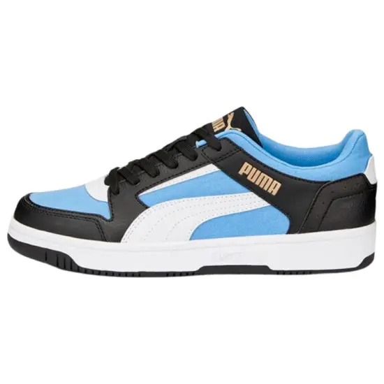 PUMA REBOUND Series Skateboarding Shoes Unisex Low-top Blue/Black