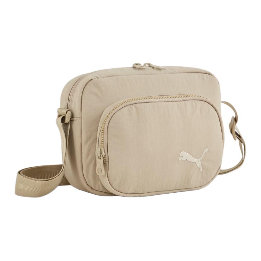PUMA Polyamide With Polyester Shoulder Bag, Crossbody Bag Unisex Beige