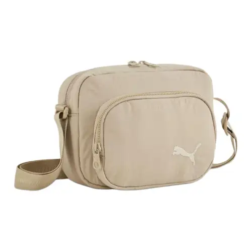 PUMA Polyamide With Polyester Shoulder Bag, Crossbody Bag Unisex Beige