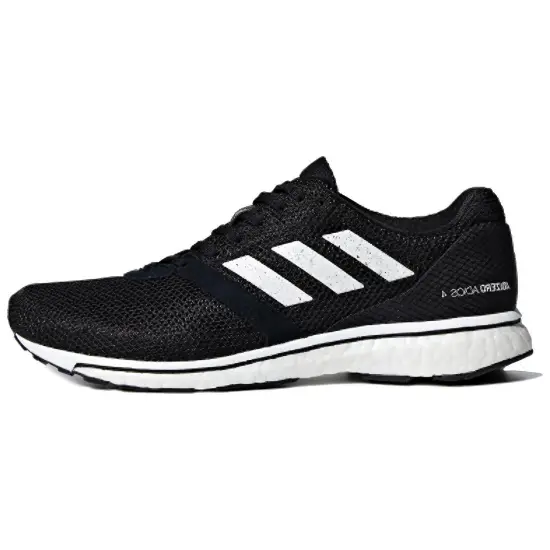 Adidas Adizero Adios 4 Running Shoes Women's Low-top Black/white