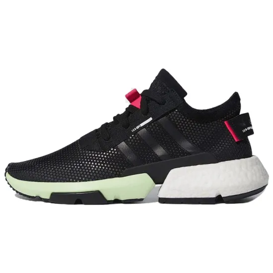 Adidas Originals Pod-S3.1 Running Shoes Unisex Low-top Black/pink/green