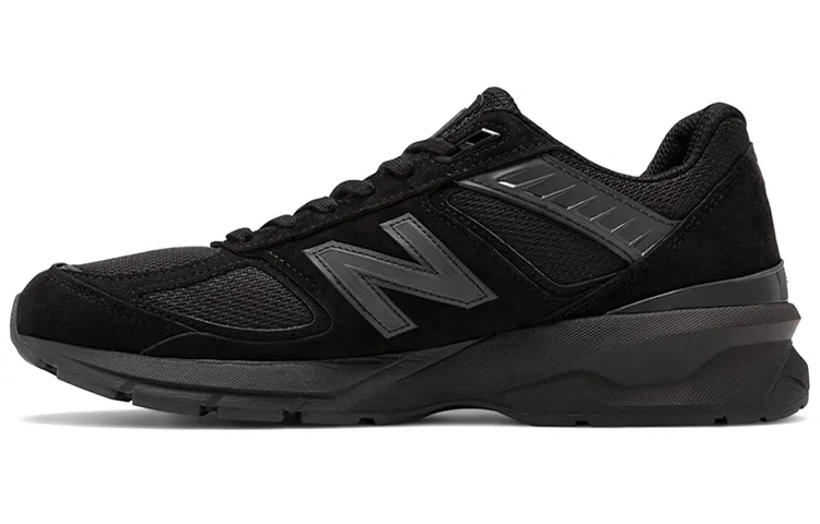 New Balance NB 990 V5 Comfortable Fabric Cushioning Low top Running Shoes Men's Black D Width