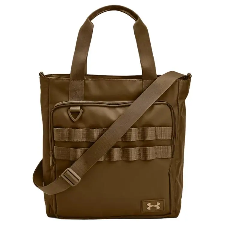 Under Armour Polyester Tote Bag, Shopping Bag, Shoulder Bag, Crossbody Bag, Handbag Unisex Camel