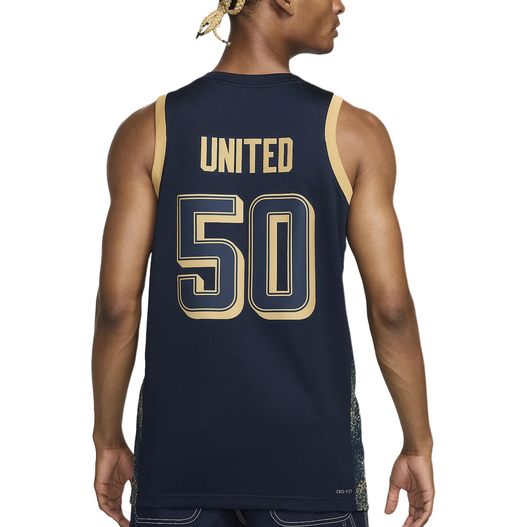 Nike Basketball Jersey Men’s Obsidian Black/Gold