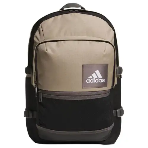 Adidas Polyester Backpack Medium Unisex Khaki & Black