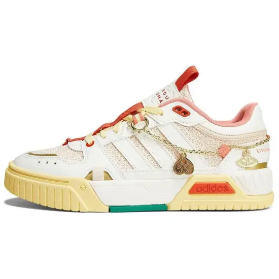 Adidas Neo Neo D-PAD W Basketball Shoes 'White Pink' Women's
