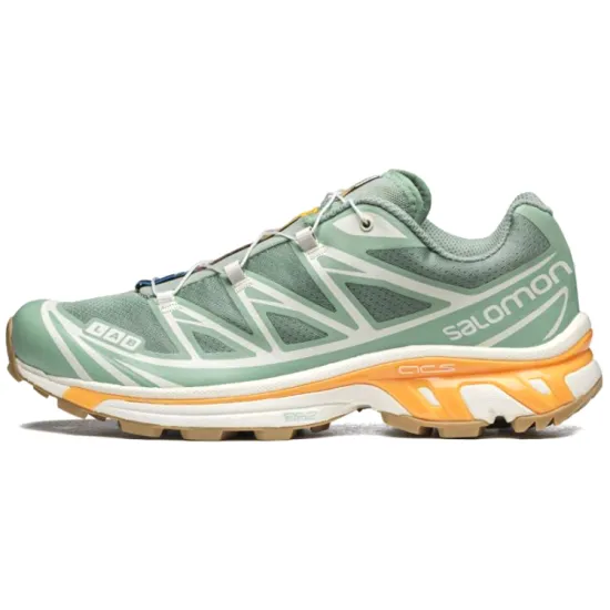 SALOMON XT-6 Granite Green Blazing Orange