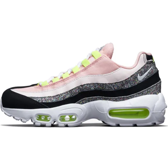 Nike Air Max 95 Running Shoes Women's Low-top Black/Pink