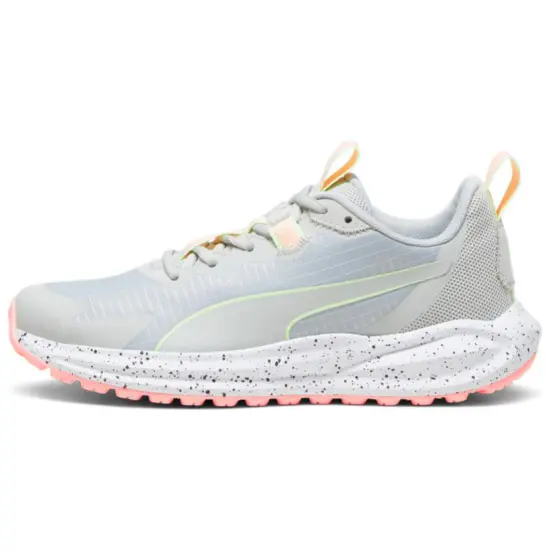 PUMA Twitch Runner Anti-Slip Wear-Resistant Low-Top Running Shoes Unisex Light Gray Pink