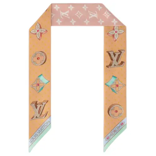 LOUIS VUITTON Monogram Lv Locks Nano Bandeau