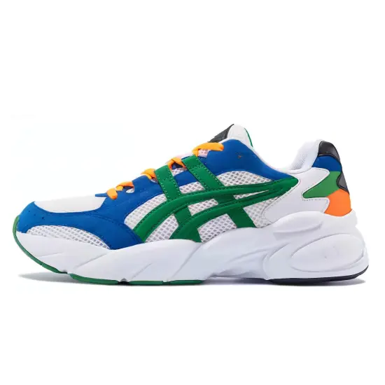Asics Gel-BND Running Shoes Men Low-top White/blue/green/bright Orange