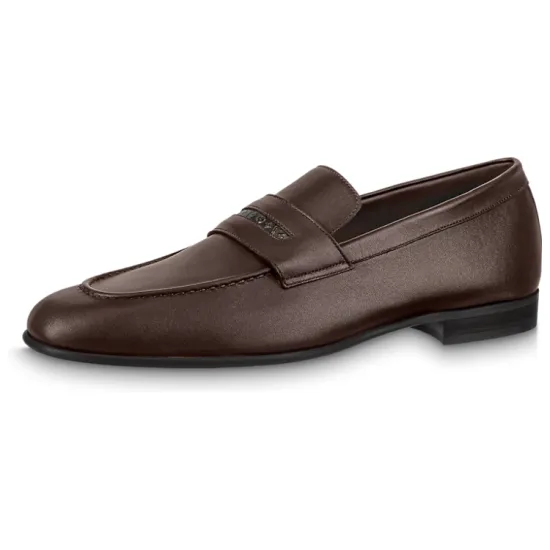 LOUIS VUITTON Glove Loafers 'Brown'