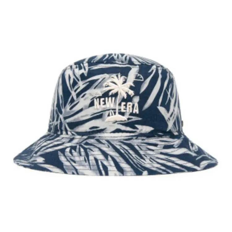 New Era Cotton Bucket Hats Unisex Blue