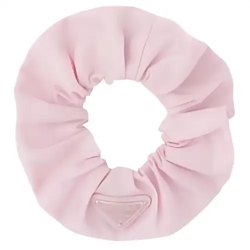 PRADA Recycled Nylon Hair Tie Women's Pink