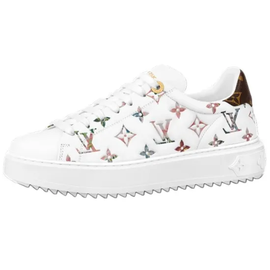LOUIS VUITTON Time Out Sneakers 'Colorful Monogram' Women's