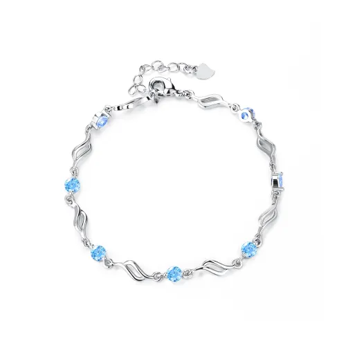 ICEKID Luxury Versatile Sparkling Zircon Bracelets Women's