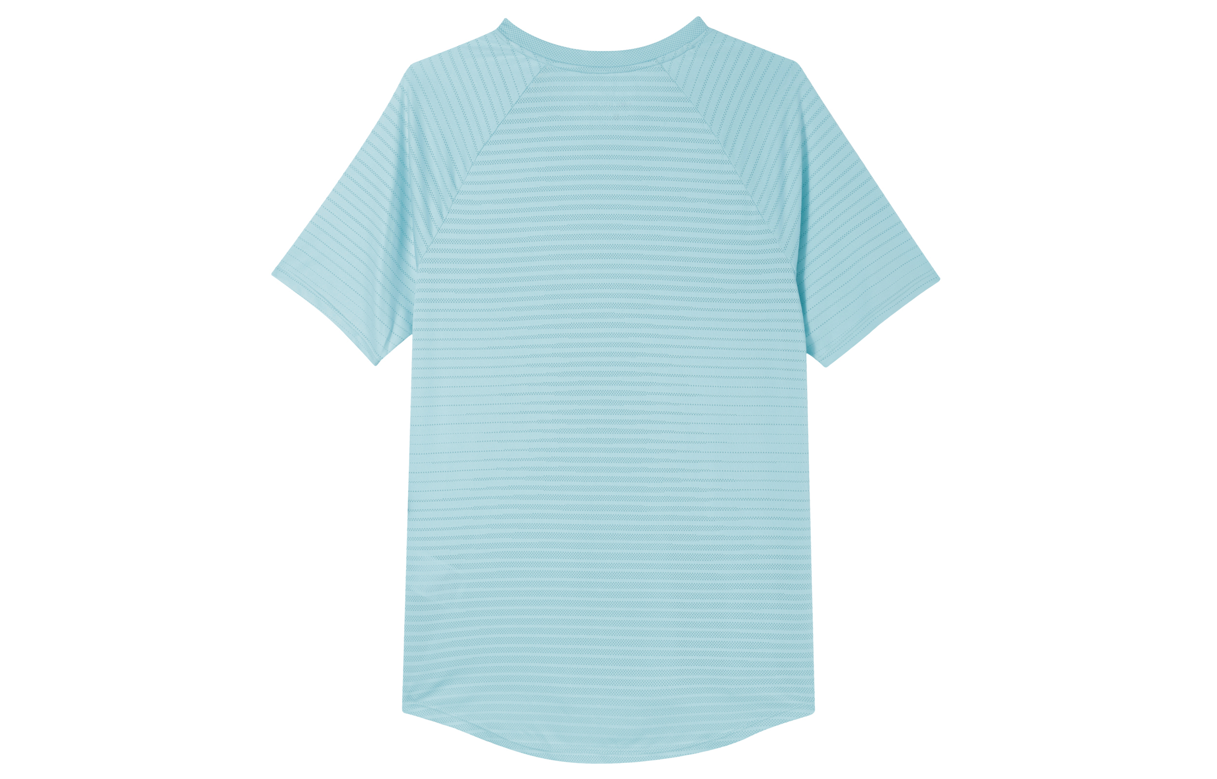 Nike Tennis Tops Men’s Polar Blue/Laser Red Crew Neck Moderate