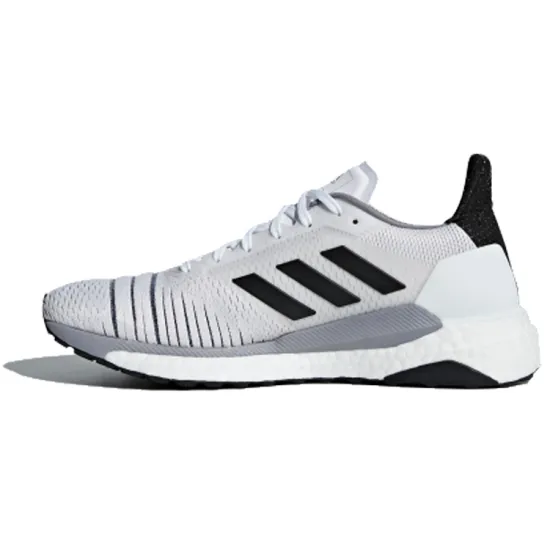 Adidas Solar Glide Series Running Shoes Women's Low-top Gray/White