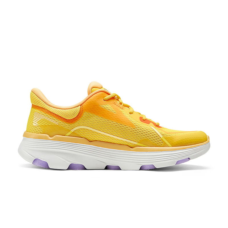Skechers GO RUN 7.0 Low top Casual Running Shoes Women’s Yellow White