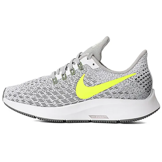 Nike Pegasus 35 Running Shoes Women's Low-top Gray/Yellow