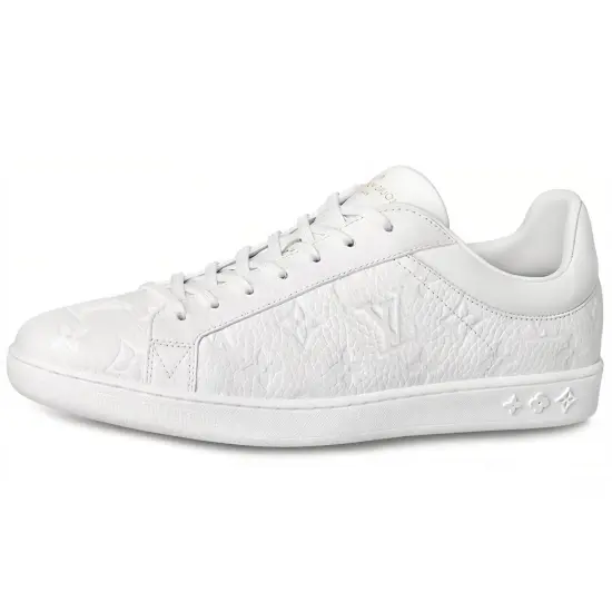 LOUIS VUITTON Luxembourg Monogram Sneakers 'White'