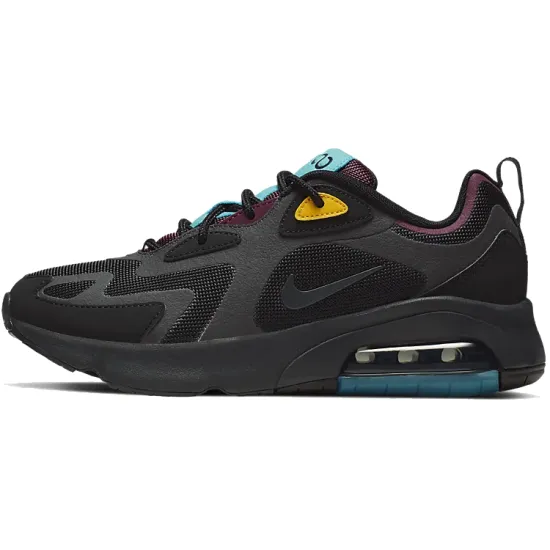 Nike Air Max 200 Black Bordeaux Women's
