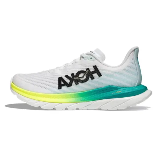 HOKA ONE ONE Mach 5 White Blue Glass