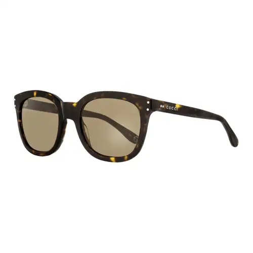 GUCCI Oval Sunglasses Unisex Tortoiseshell