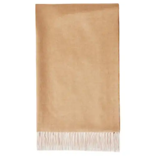 Loro Piana Cashmere Shawls Women's Light Umber