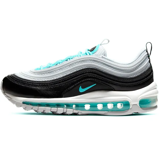 Nike Air Max 97 Platinum Black Aurora Green Women's