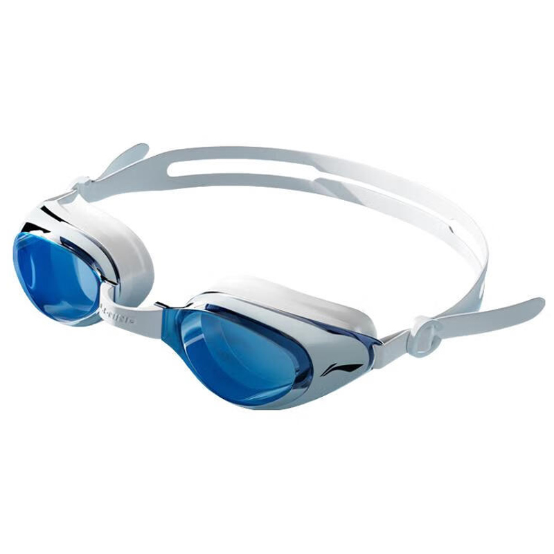 Li Ning Men’s Professional Swim Goggles With New Arrival Women’s Scuba Swim Goggles, Large Frame White