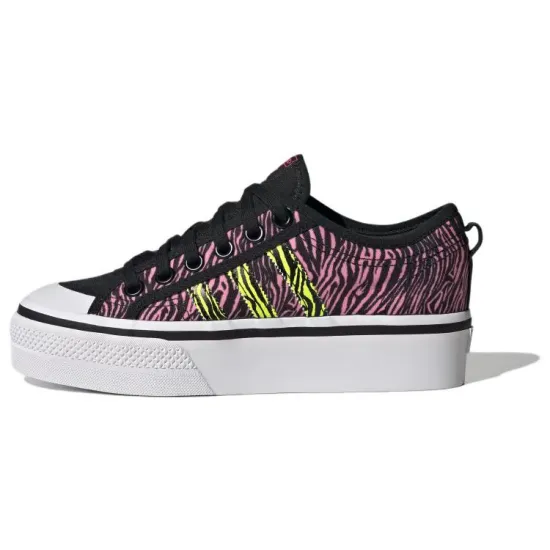 Nizza Women's Adidas Originals Platform 'Bliss Pink Zebra' Women's
