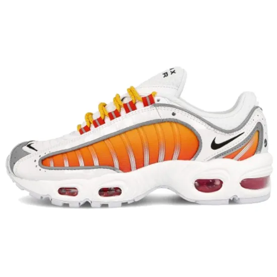 Nike Air Max Tailwind 4 White University Gold Habanero Red Women's