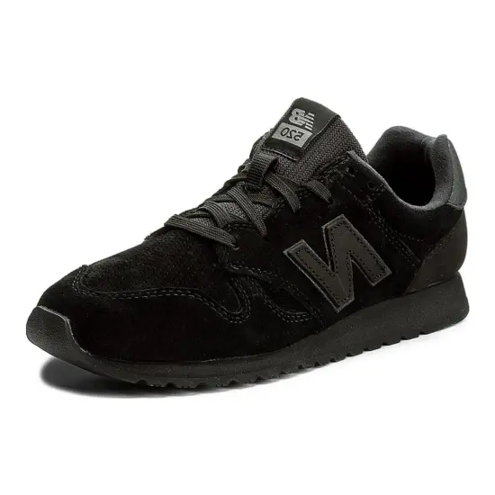 New Balance 520 Suede Black