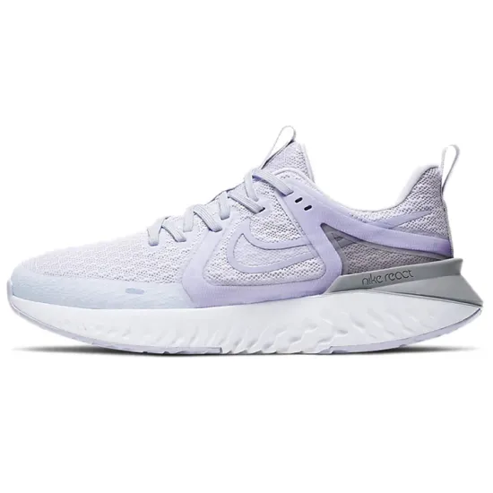 Nike Legend React 2 Running Shoes Women's Low-top Purple/white/gray