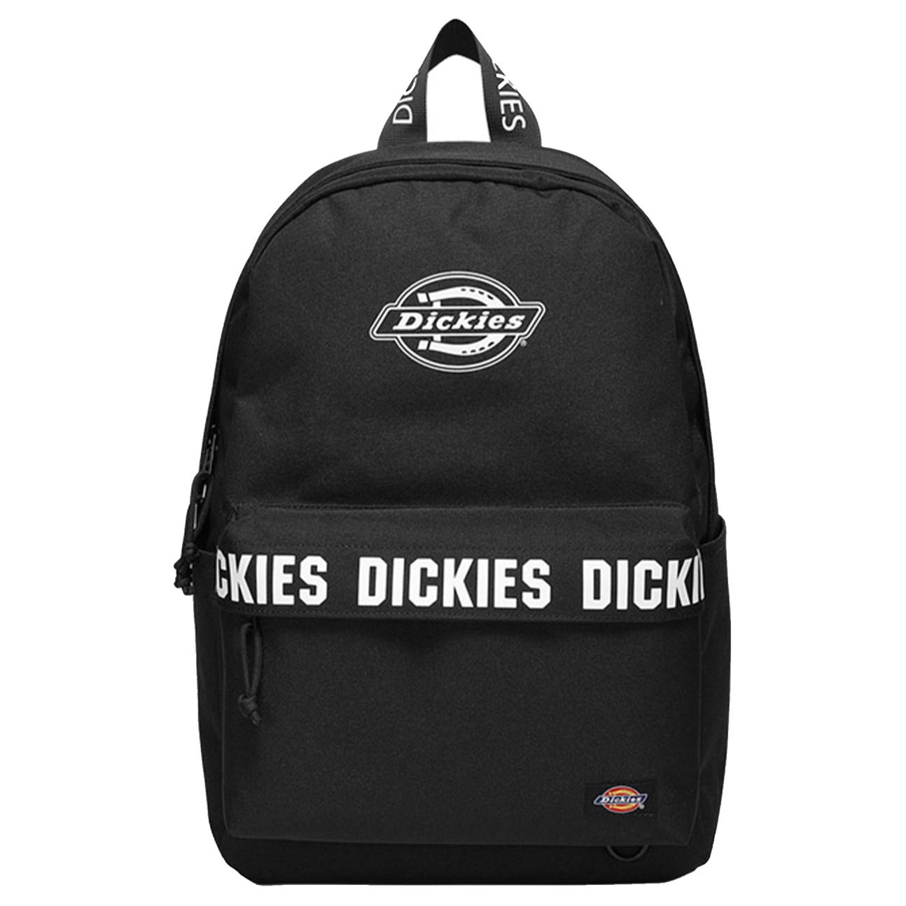 Dickies Zip Closure Polyester Students Backpack Regular Unisex Black