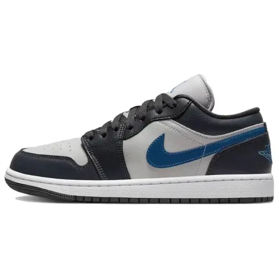 Jordan 1 Low Anthracite Industrial Blue Women's