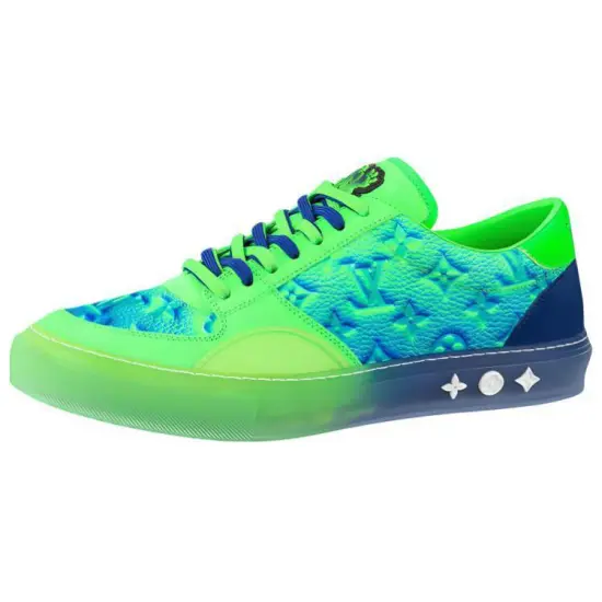 LOUIS VUITTON Ollie Richelieu Green