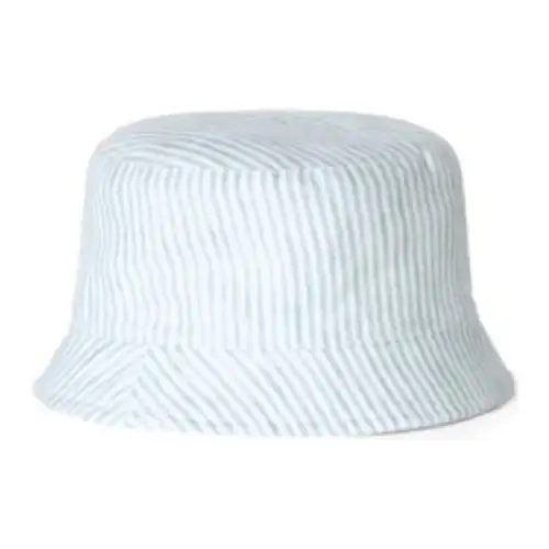 Loro Piana Linen Bucket Hats Kids' Blue