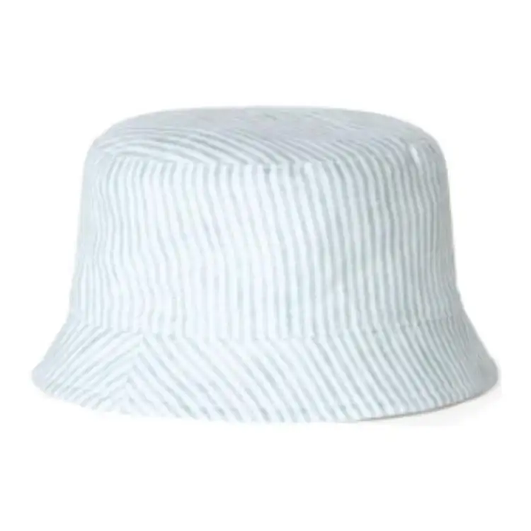Loro Piana Linen Bucket Hats Kids' Blue