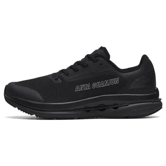 ANTA Leak Blade Running Shoes Men Low-Top Black