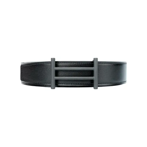 HERMES Rider Cow Leather Belts Men's Width 3.2cm