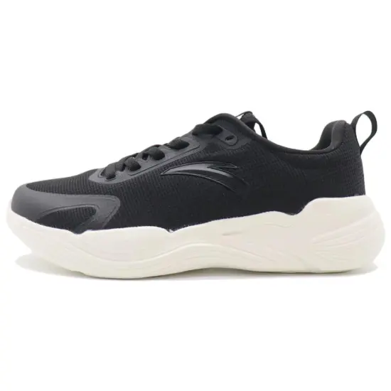 Anta Variety Training Collection Cushioning Breathable Lightweight Low-Top Training Shoes Black White