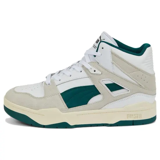PUMA Slipstream Mid Heritage White Green
