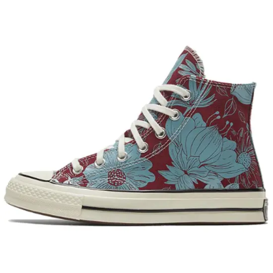 Converse Chuck Taylor All Star Canvas Shoes Women's High-top Red/Blue