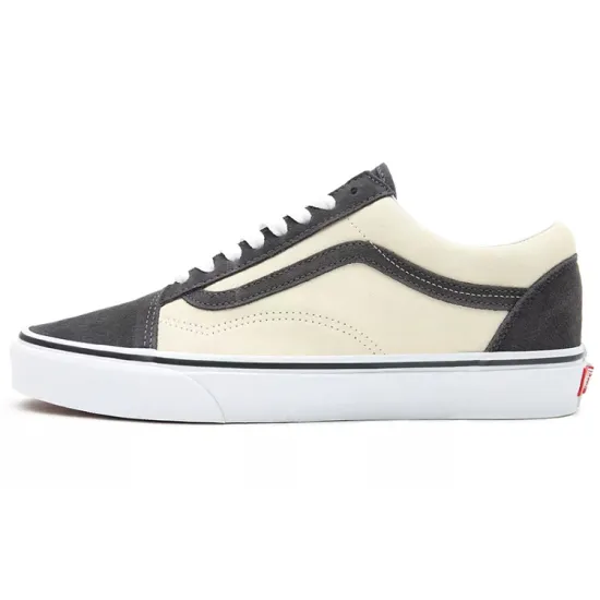 Vans Old Skool Skateboarding Shoes Unisex Low-top Grey/white